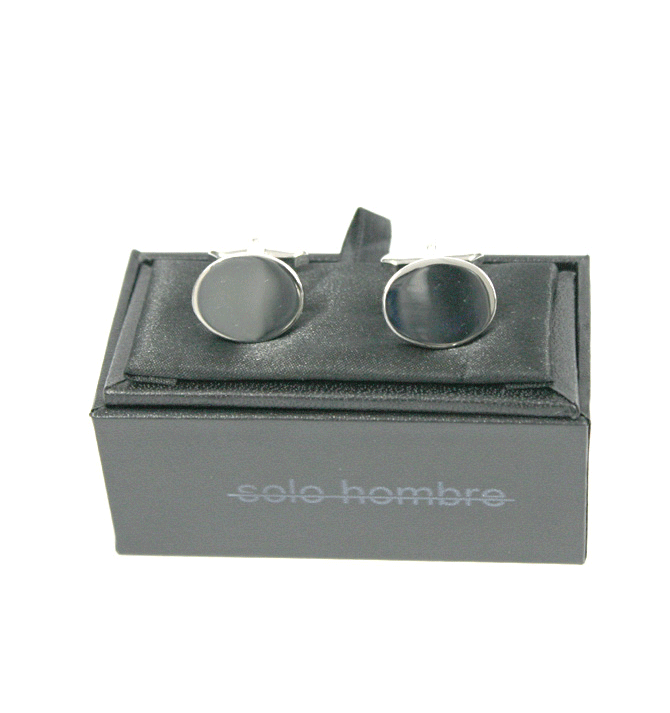 Gemelos de camisa con opción de grabación de tus iniciales - Solohombre