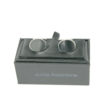 Gemelos de camisa con opción de grabación de tus iniciales - Solohombre