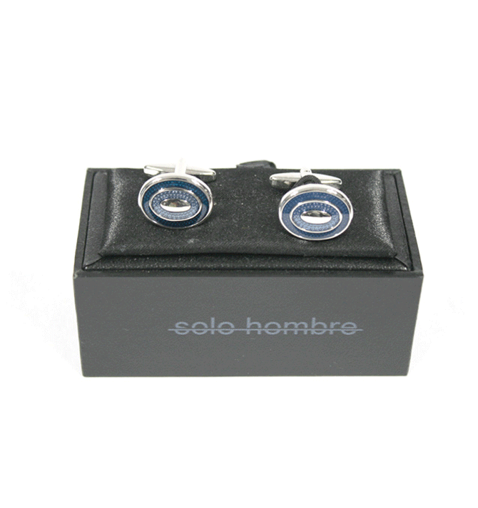 Gemelos de camisa ovalados ¡Perfectos! para eventos y ceremonia - Solohombre