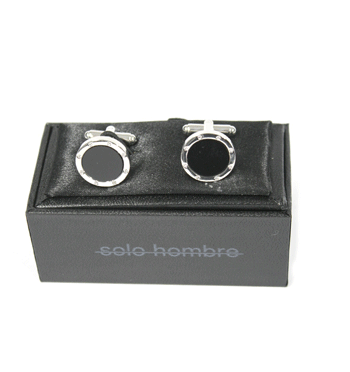 Gemelos redondos con remaches - Solohombre