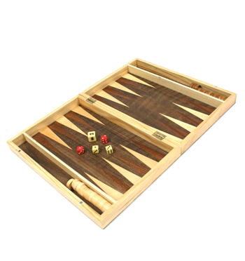 Juego de backgammon de madera - Solohombre