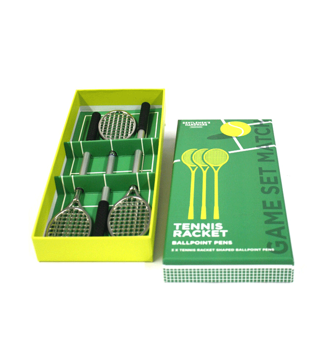 Juego de bolígrafos para los aficionados al tenis - Solohombre
