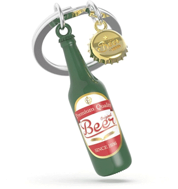 Llavero para los aficionados a la cerveza