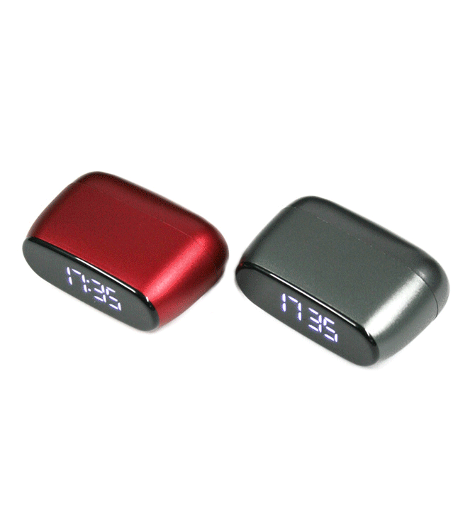 Saliente Conciencia aguja Mini reloj despertador con pantalla táctil con luz de leds - Solohombre