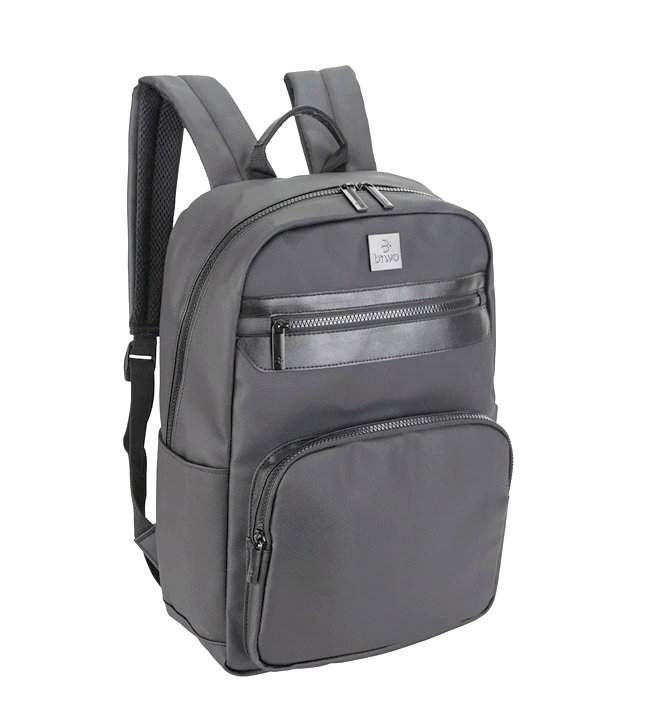 Mochila de trabajo para portátil hasta 14 pulgadas con bolsillo frontal - Solohombre