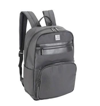 Mochila de trabajo para portátil hasta 14 pulgadas con bolsillo frontal - Solohombre