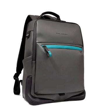 Mochila de trabajo para portátil hasta 14 pulgadas resistente al agua marca Piquadro - Solohombre