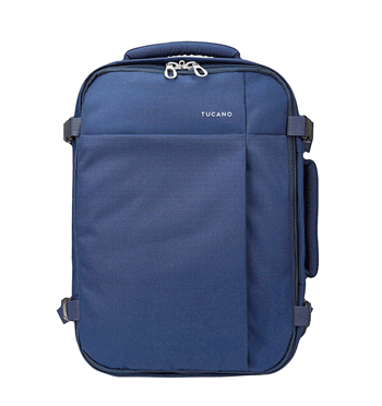 Mochila de trabajo y viaje con aire informal color azul - Solohombre