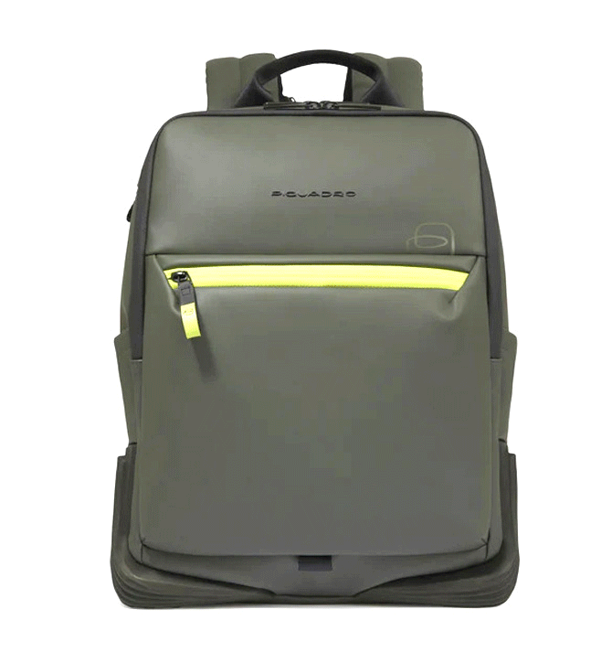 Mochila de trabajo para portátil hasta 14 pulgadas resistente al agua marca Piquadro - Solohombre