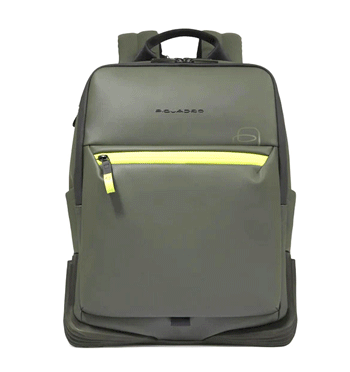 Mochila de trabajo para portátil hasta 14 pulgadas resistente al agua marca Piquadro - Solohombre