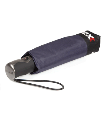 Paraguas plegable automático ultra resistente color azul - Solohombre