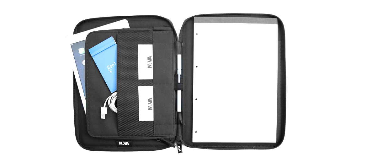 Porta documentos A4 con bolsillo para la tableta marca Nava Design - Slolohombre