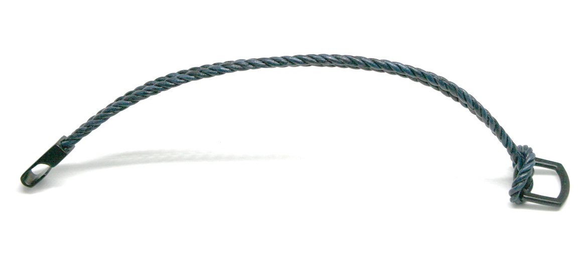 Pulsera de cabo azul y nudo central - Solohombre