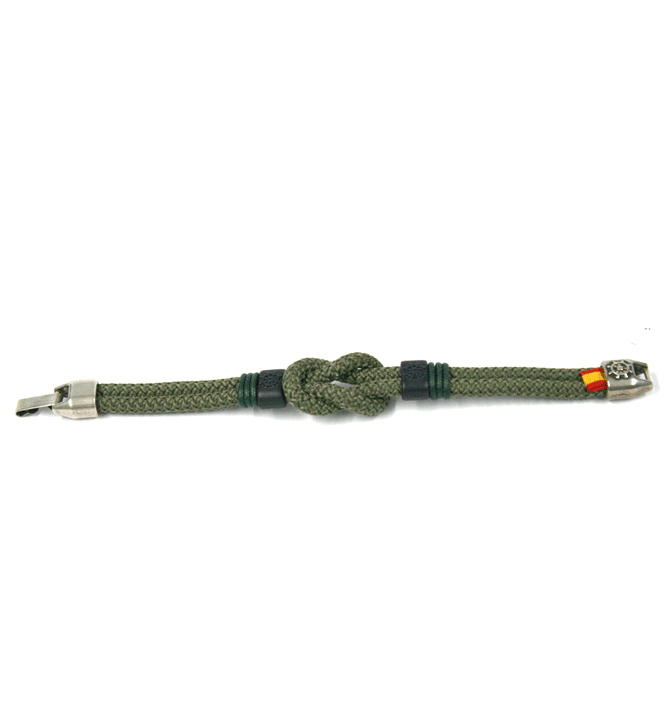 Pulsera de cabo verde con nudo marinero - Solohombre