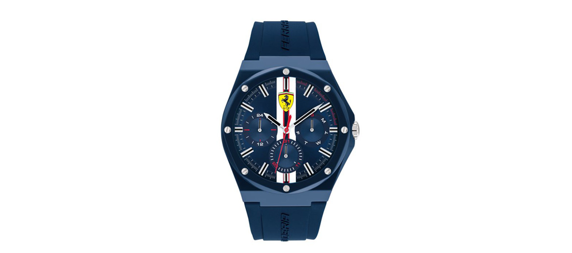 Reloj de pulsera color azul  marca Ferrari - Solohombre