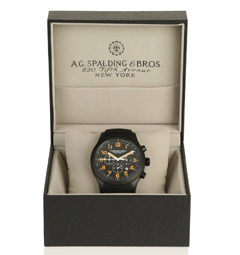 Reloj cronometro de pulsera deportivo marca Spalding&Bros
