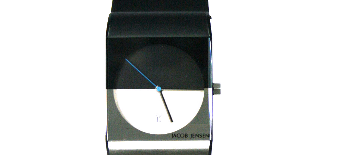 Reloj de pulsera rectangular todo de acero marca Jacob Jensen - comprar precio 395€ euros
