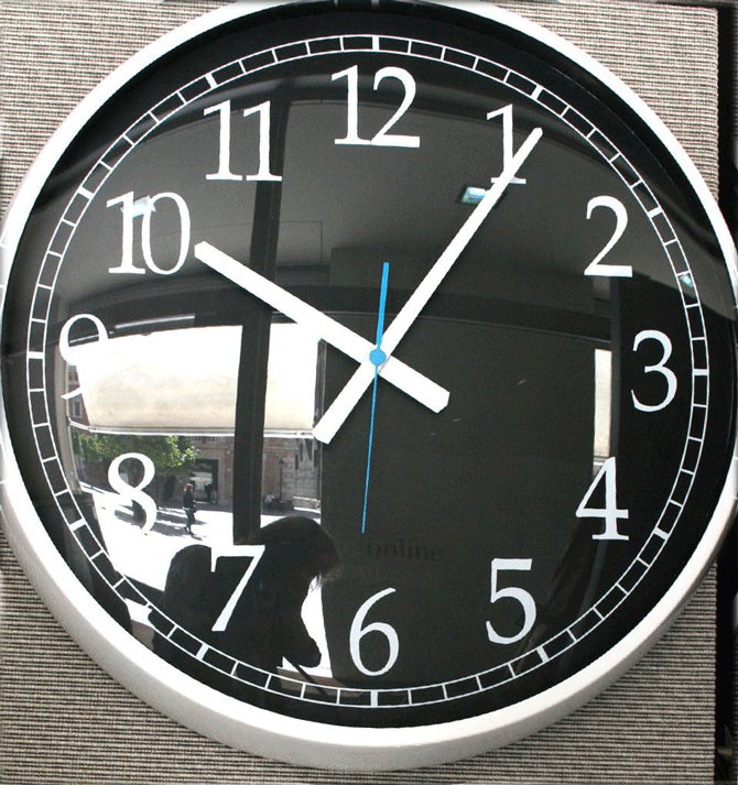   Reloj pared espectacular ideal para despacho, 60 cms de diámetro - Solohombre
