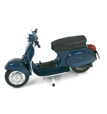 Réplica Moto Vespa 125 ET3 Primavera color azul - Solohombre