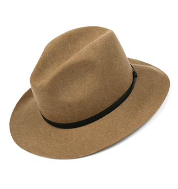 Sombrero 100% de lana en color azul o beige - Solohombre
