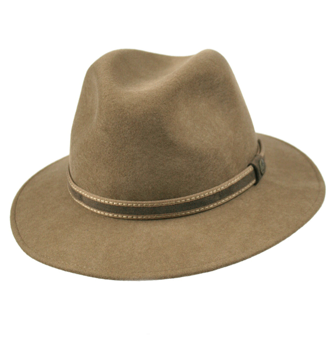Sombrero enrollable e impermeable 100% lana - Solohombre