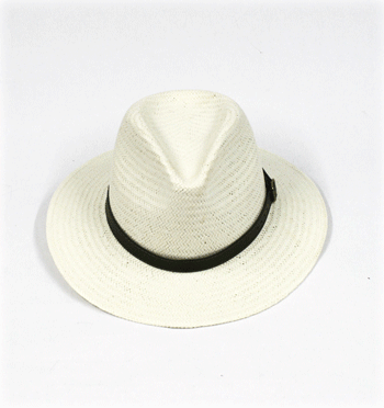 Sombrero de estilo Panamá para el verano color blanco - Solohombre