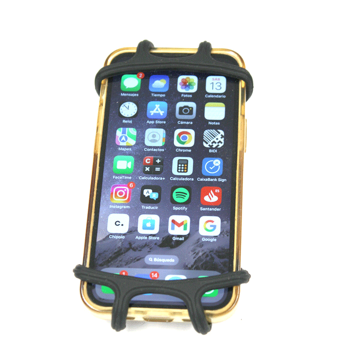 Soporte de bicicleta o patinete para el móvil - Solohombre