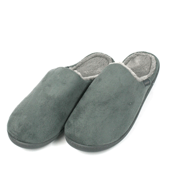 Zapatillas de estar por casa de invierno destalonadas color gris - Solohombre