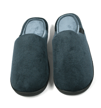 Zapatillas de estar por casa destalonadas color azul - Solohombre