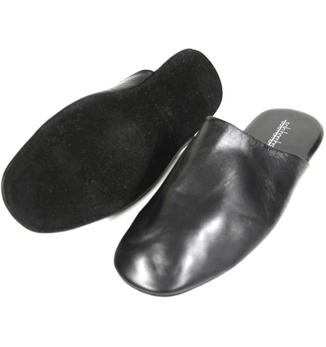 Zapatillas piel de viaje con funda - Precio 129€ comprar online